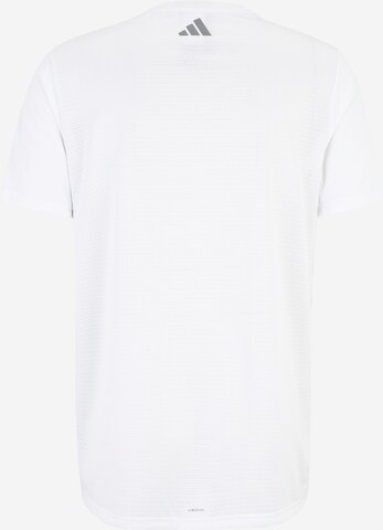 ADIDAS PERFORMANCE Λειτουργικό μπλουζάκι 'Global' σε λευκό