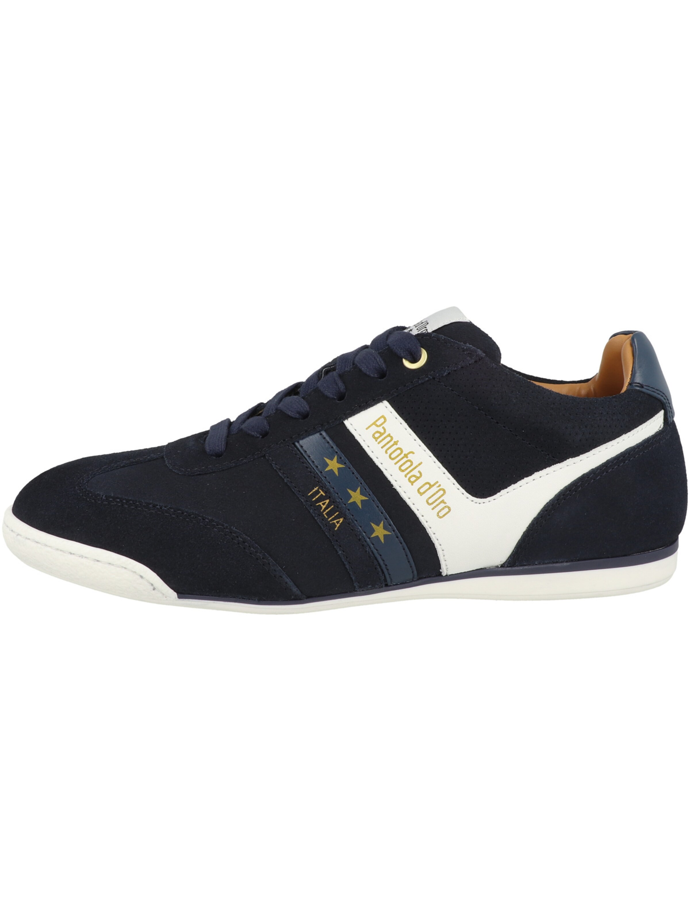 PANTOFOLA D'ORO Platform trainers 'Vasto Suede' in Blue