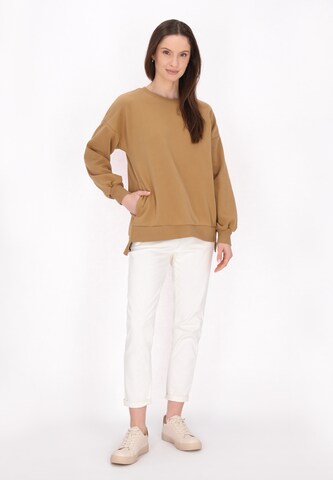 usha BLUE LABEL Sweatshirt in Bruin