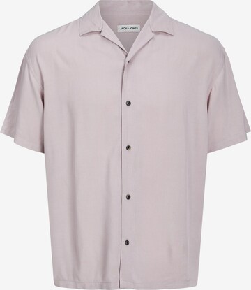 Chemise 'Jeff' JACK & JONES en violet : devant