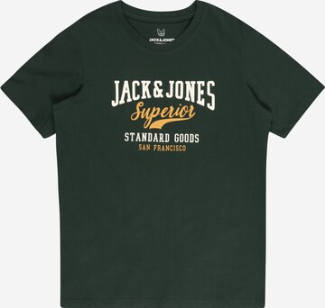 Jack & Jones Junior Shirt in Groen: voorkant