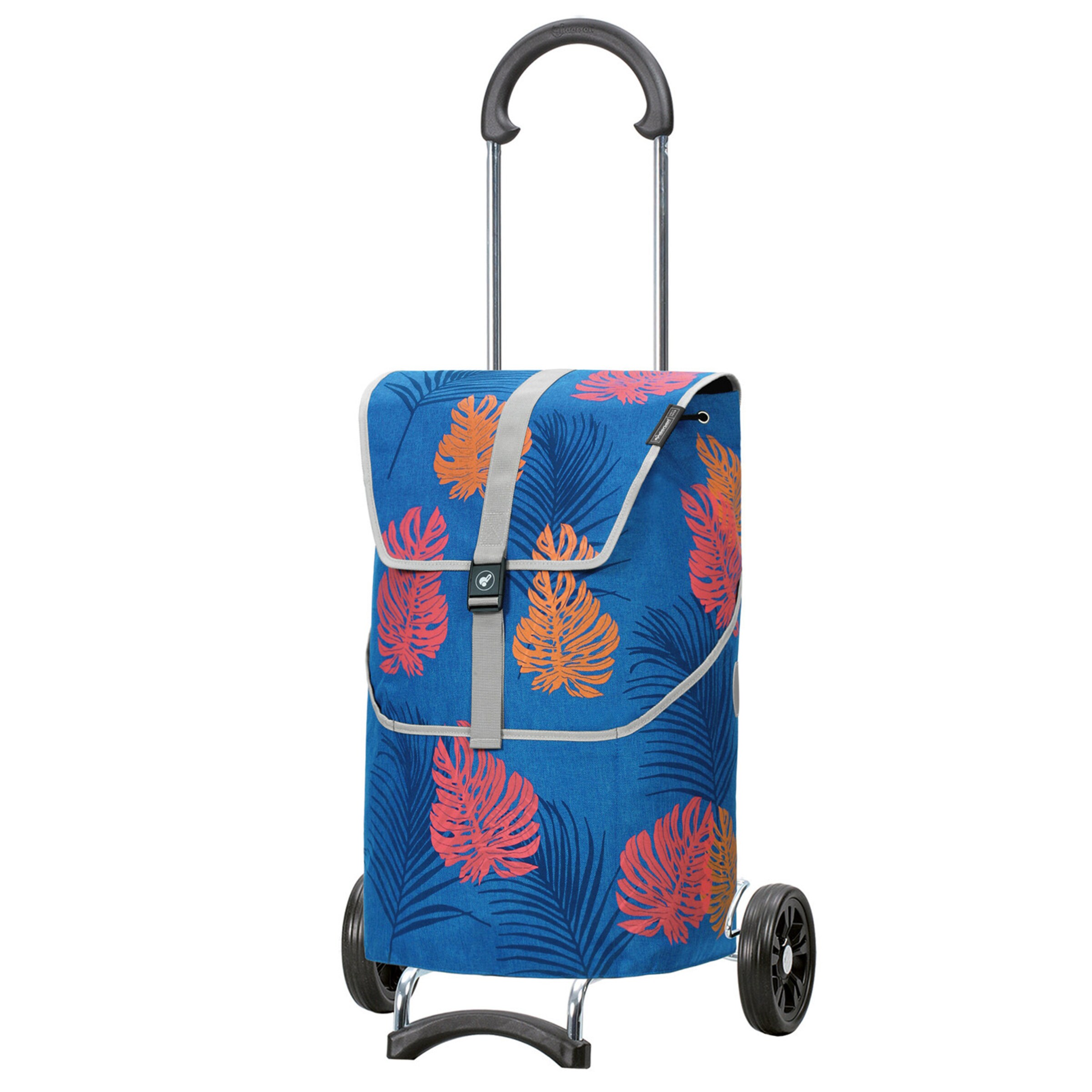 Andersen Shopper Trolley 'Lotta' in Blau: Vorderseite