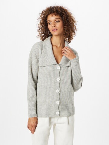 Cardigan ICHI en gris : devant