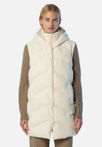 North Sails Bodywarmer 'Breaker' in Beige: voorkant