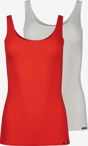 Maglietta intima 'Advantage' di Skiny in rosso: frontale