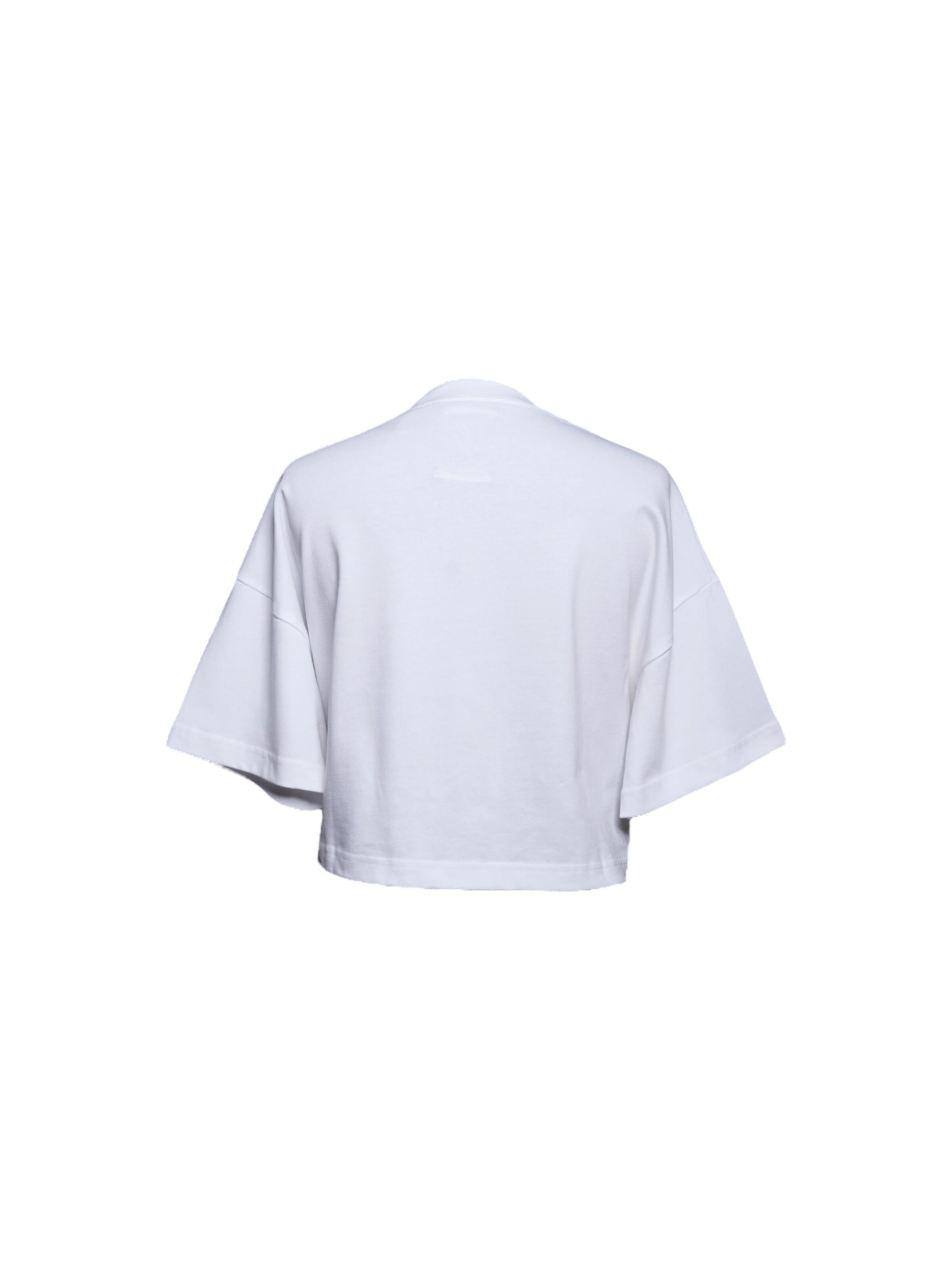 SC.SB Milano Oversized Shirt 'signature (cropped)' in White