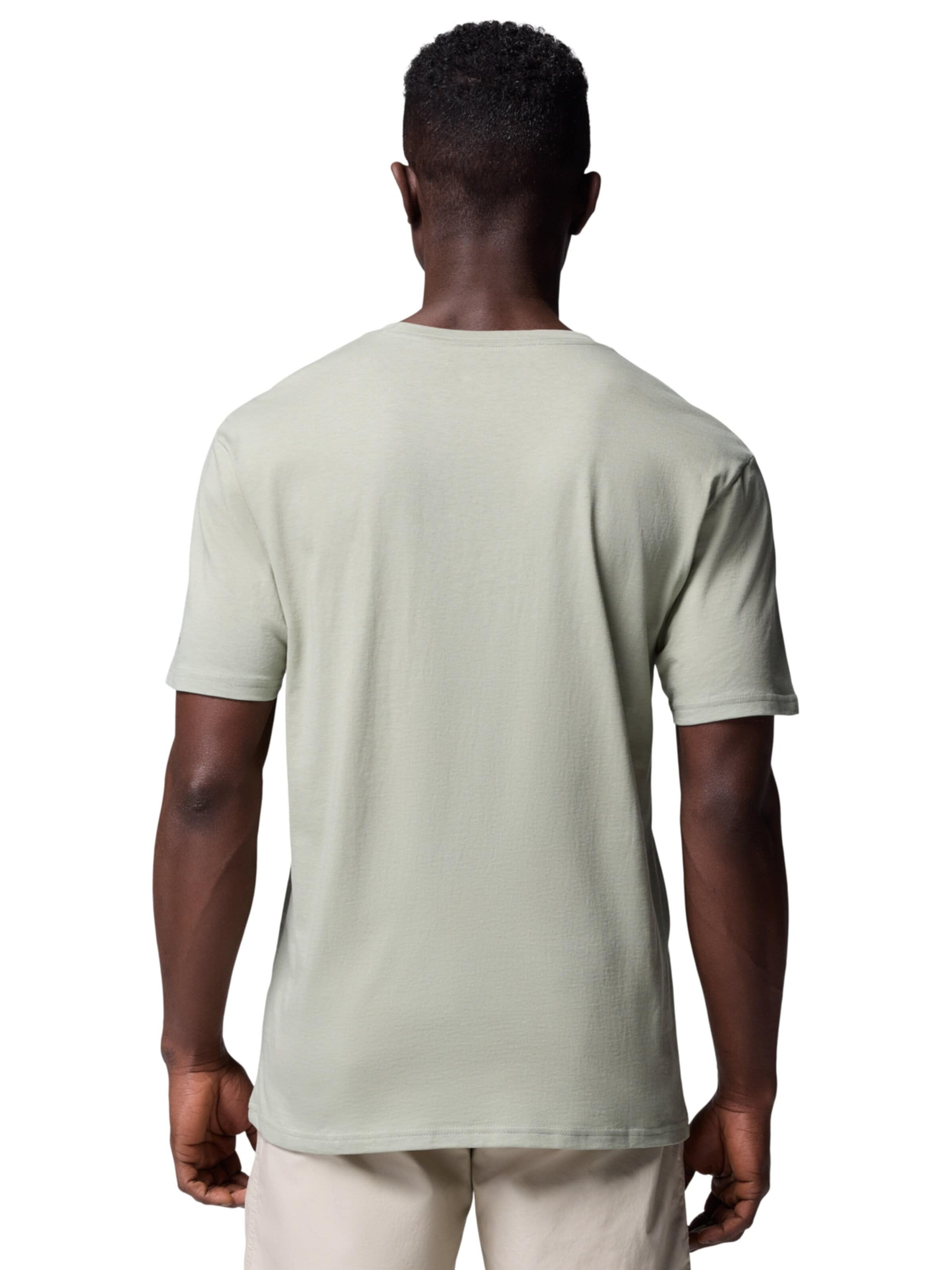 COLUMBIA Shirt 'Columbia Path Lake II Graphic' in Groen