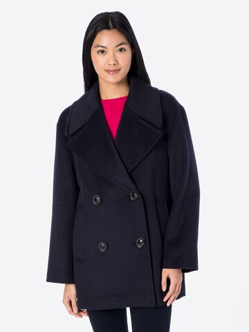 Manteau mi-saison s.Oliver BLACK LABEL en bleu : devant