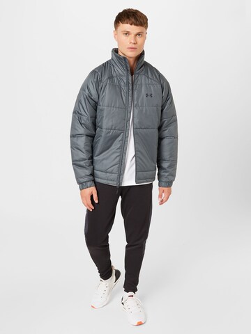 UNDER ARMOUR Sportjacke in Grau