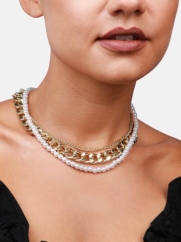 SOHI Kette 'Melveen' in Gold: Vorderseite