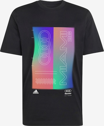 ADIDAS PERFORMANCE Koszulka funkcyjna 'Audi Revolut F1 Team Teamgeist' w kolorze czarny: przód
