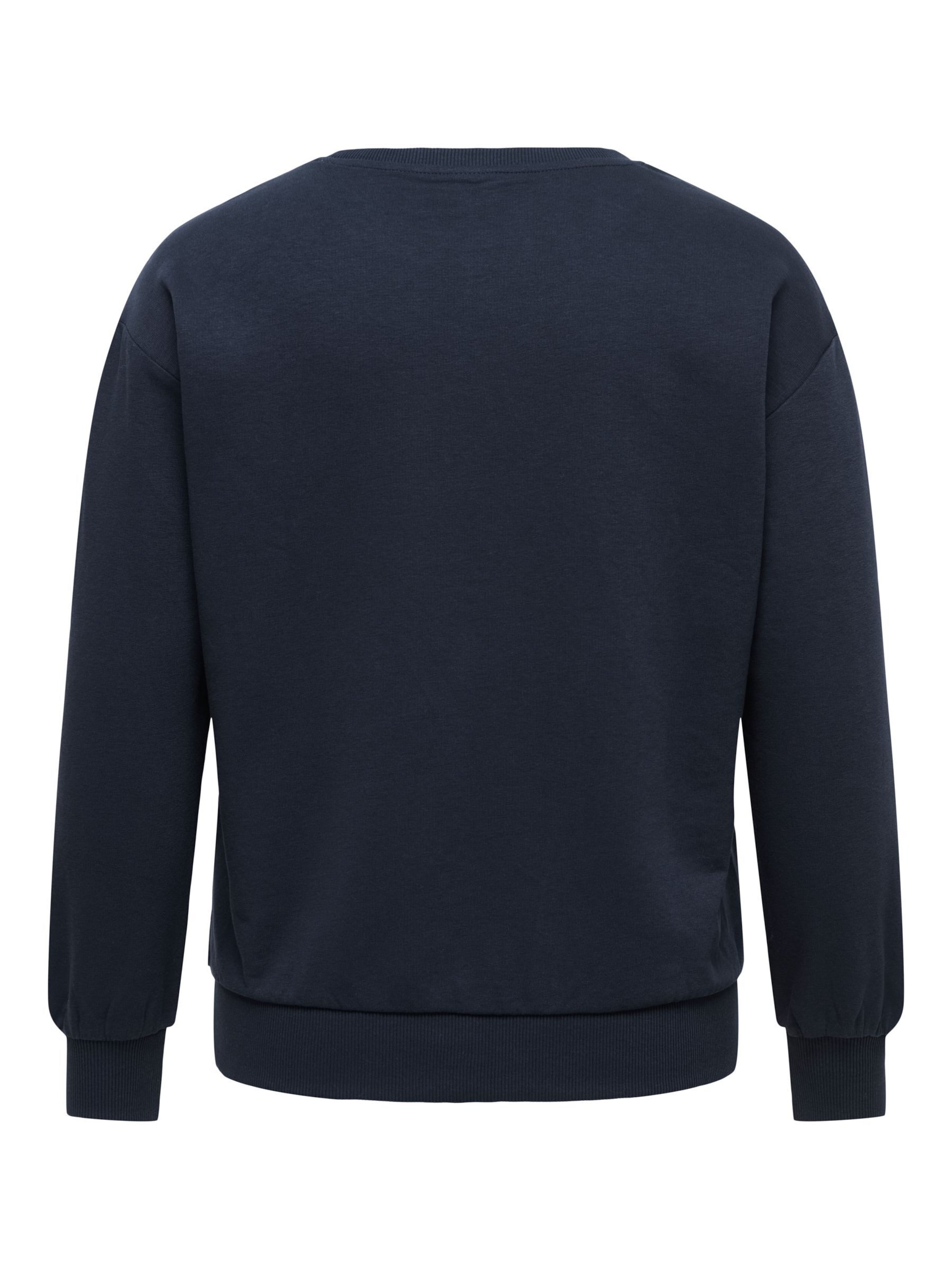 Felpa 'CARWesley' di ONLY Carmakoma in blu