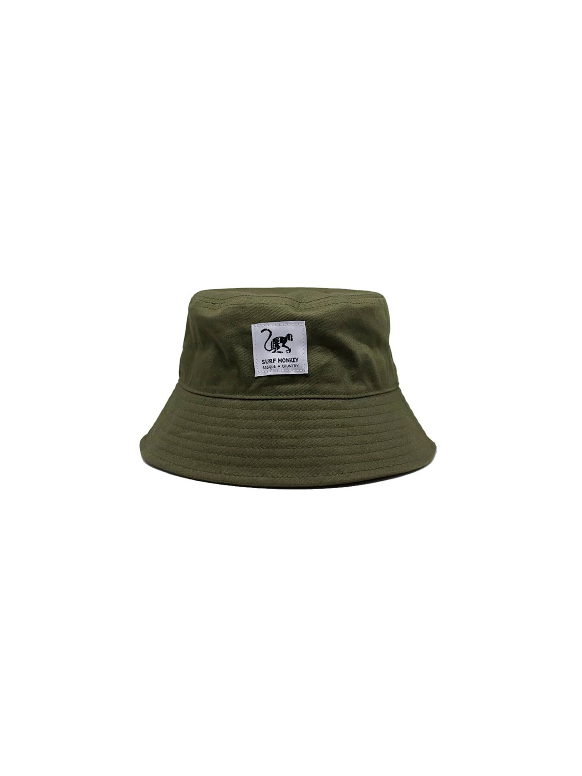 Surf Monkey Hat in Green: front