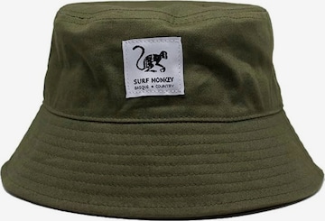 Surf Monkey Hat in Green: front
