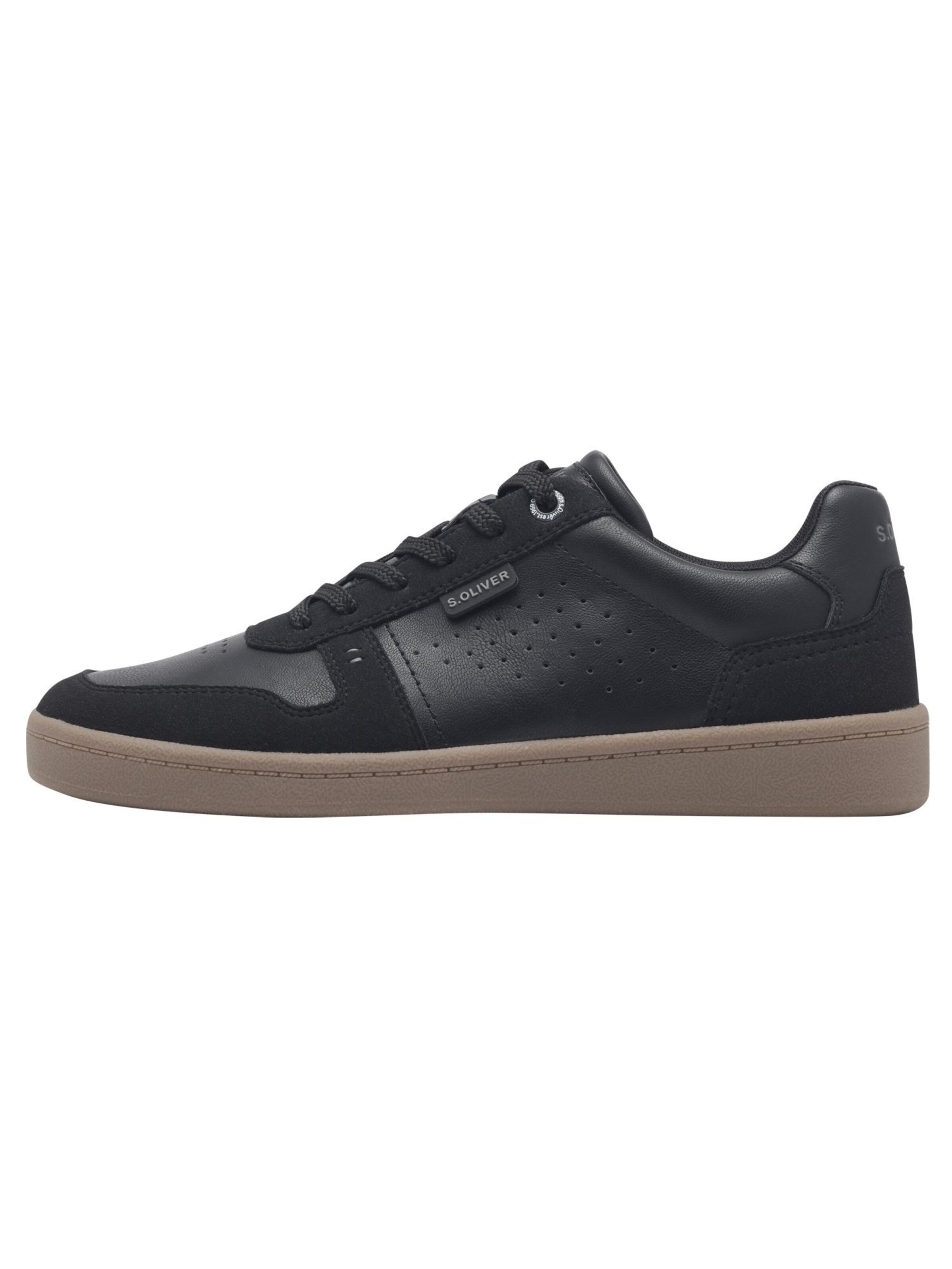 s.Oliver Sneakers laag in Zwart