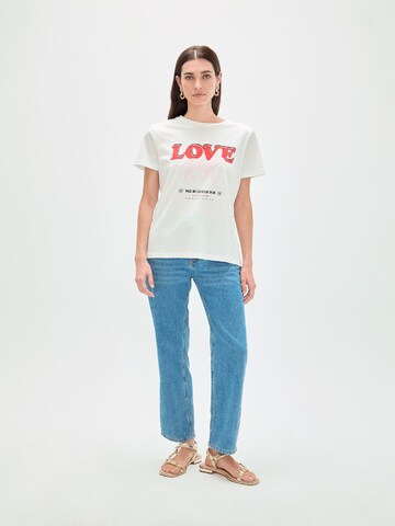 T-shirt Lola Casademunt en blanc
