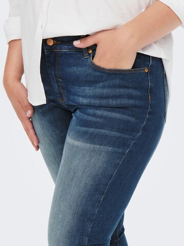 ONLY Carmakoma Skinny Jeans 'Willy' in Blauw