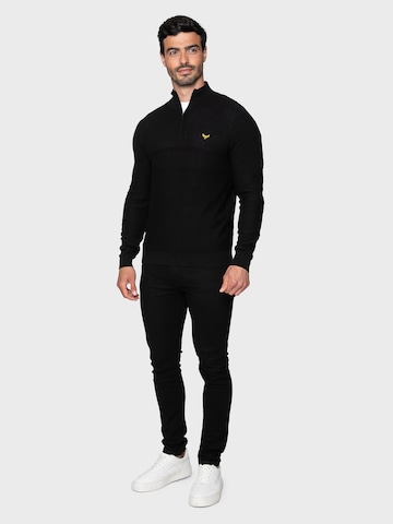 Threadbare Pullover 'Knipe' in Schwarz