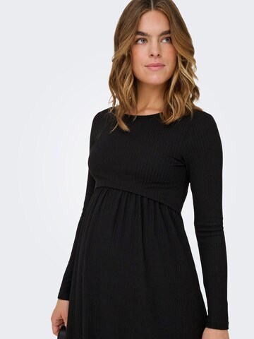 Only Maternity Jurk 'OLMMALAYA' in Zwart