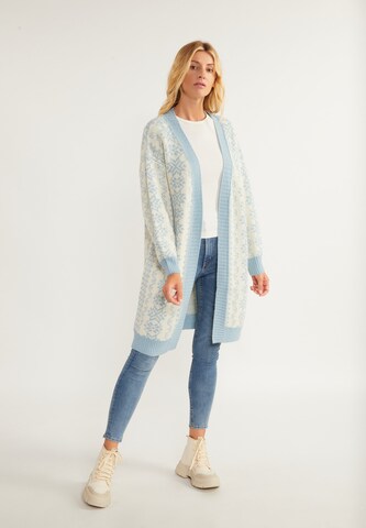 usha BLUE LABEL Knit cardigan 'Lynnea' in White