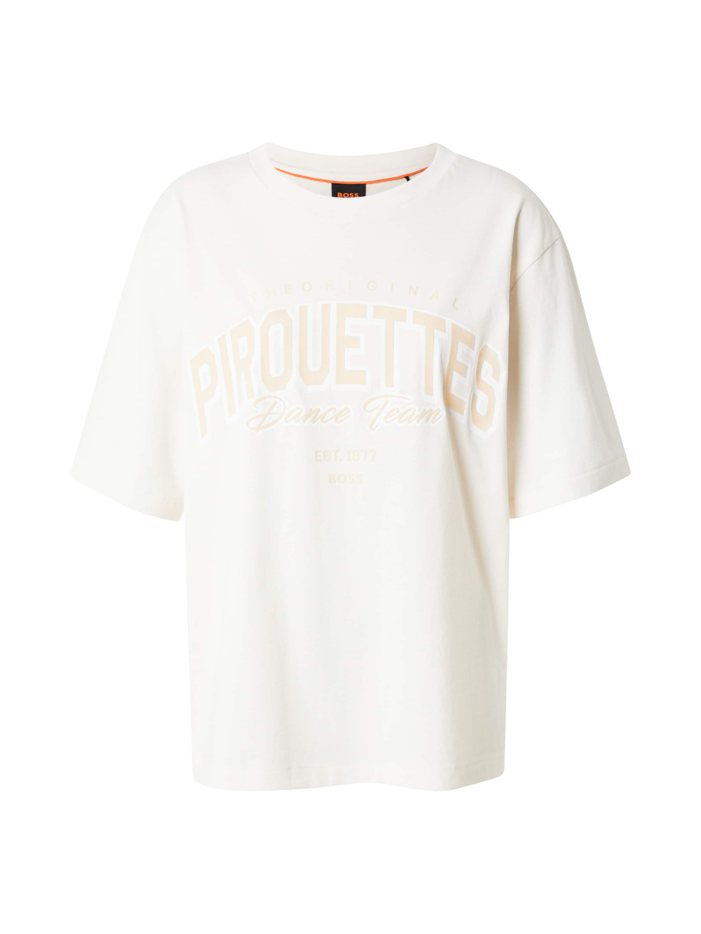 T-shirt 'Eregular' BOSS en blanc : devant