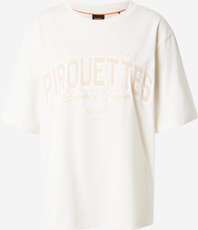 BOSS Paita 'Eregular' värissä beige / valkoinen, Tuotenäkymä