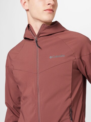 Regular fit Giacca per outdoor 'Heather Canyon' di COLUMBIA in rosso