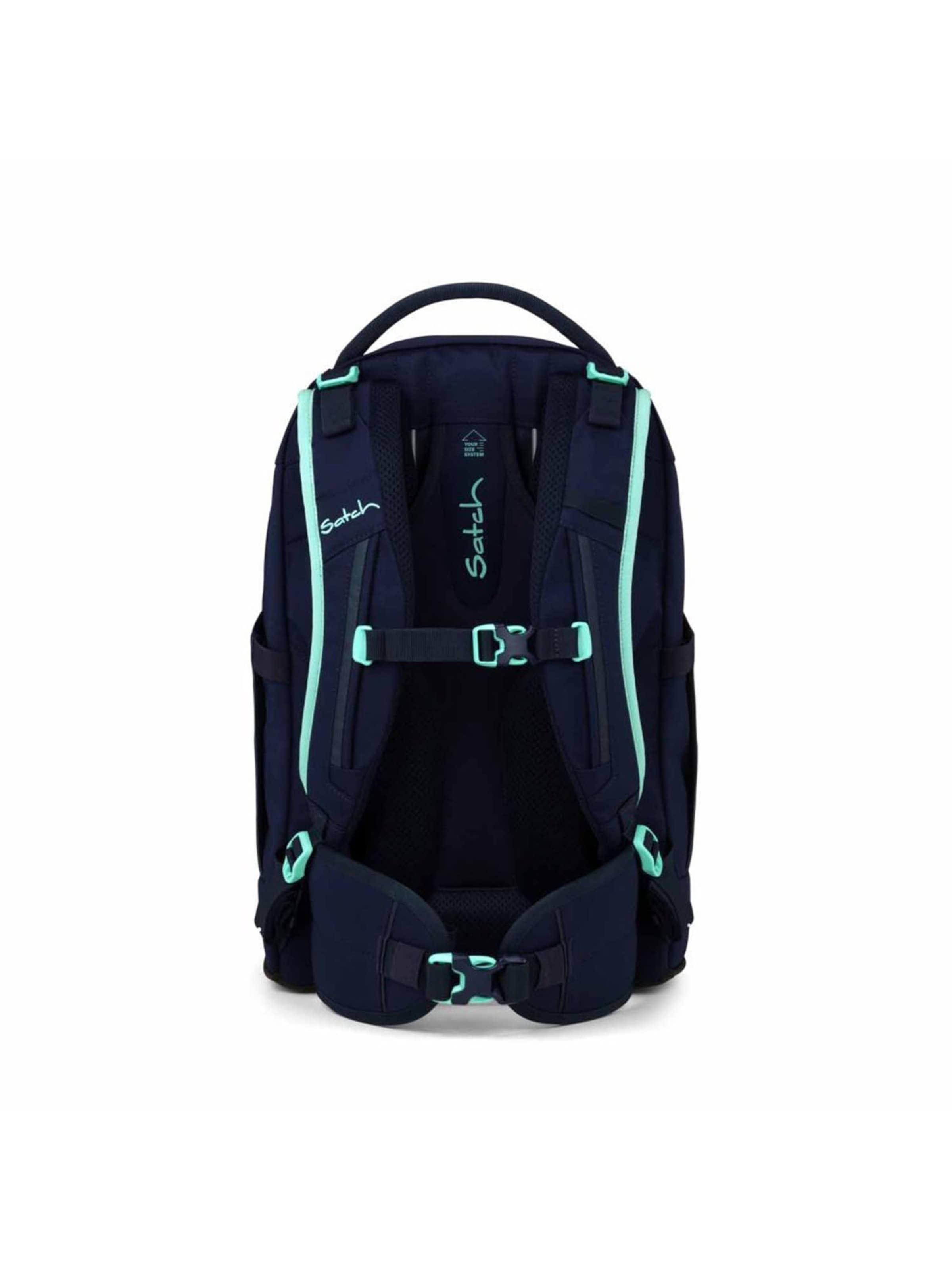 Satch Rucksack 'Pack Schulrucksack Set 3tlg'‌‌‌‌‌‌‌‌‌ in Blau