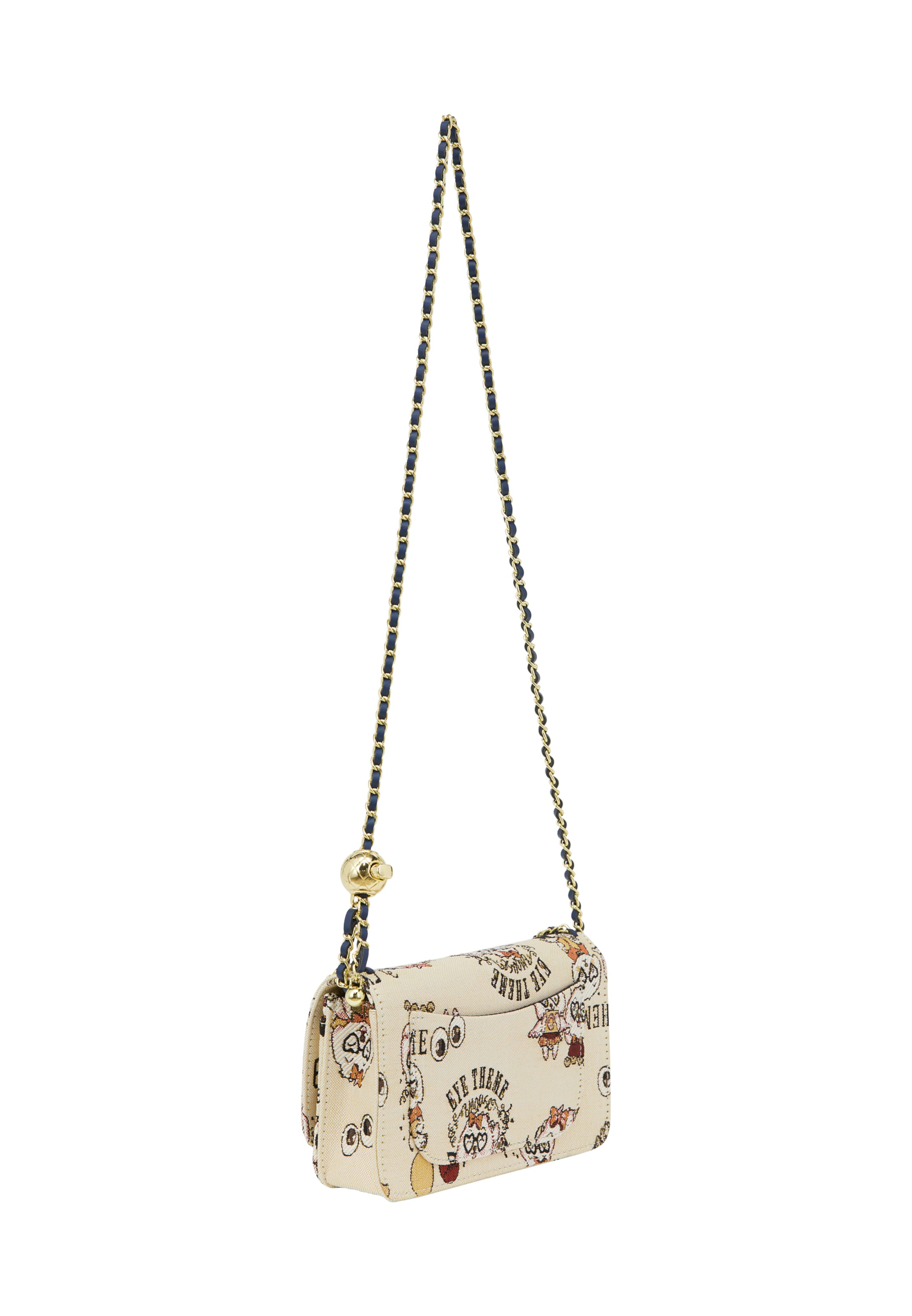 MYMO Schoudertas 'Pop Eyetheme' in Wit