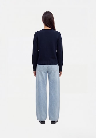 Gap Petite - Pullover em azul: atrás