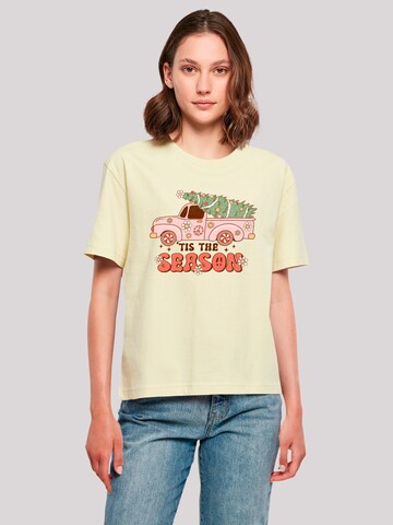 F4NT4STIC Shirt in Yellow: front