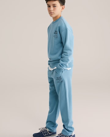 WE Fashion Sweatshirt i blå