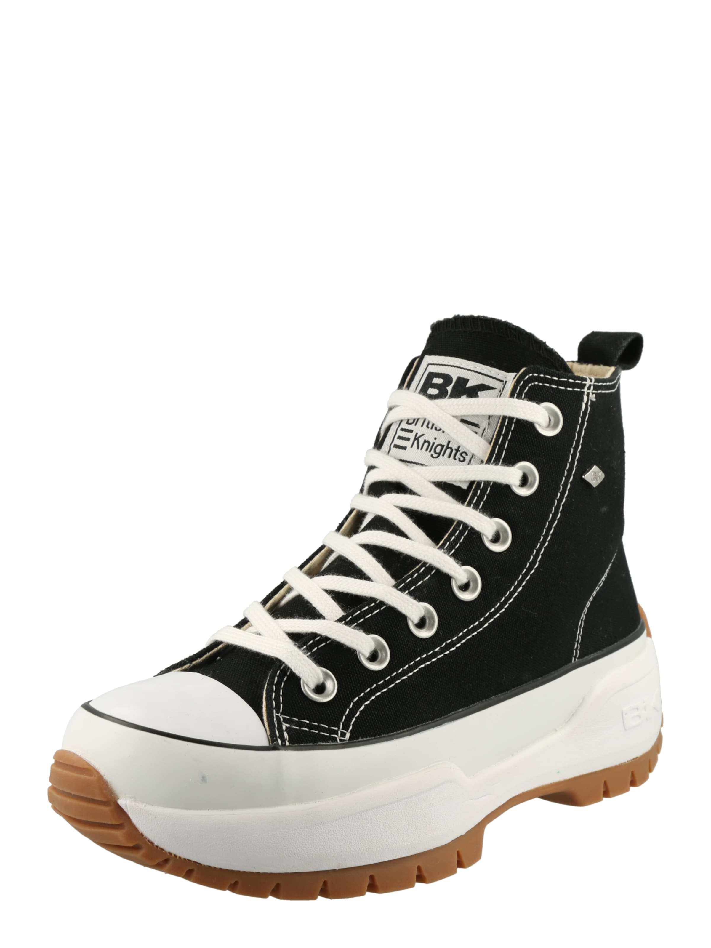 Baskets hautes 'Kaya Fly' BRITISH KNIGHTS en noir : devant