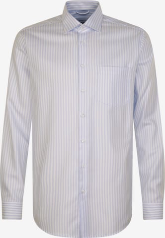 Coupe regular Chemise SEIDENSTICKER en bleu : devant