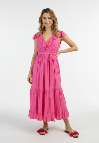 IZIA Summer dress in Pink: front