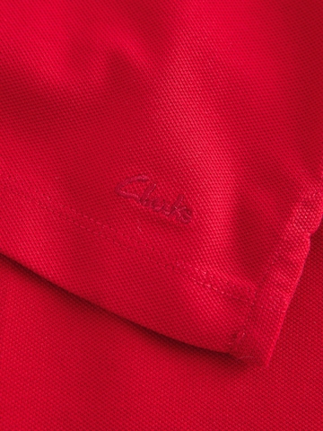 CLARKS Poloshirt in Rot