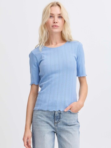 b.young Shirt in Blue: front