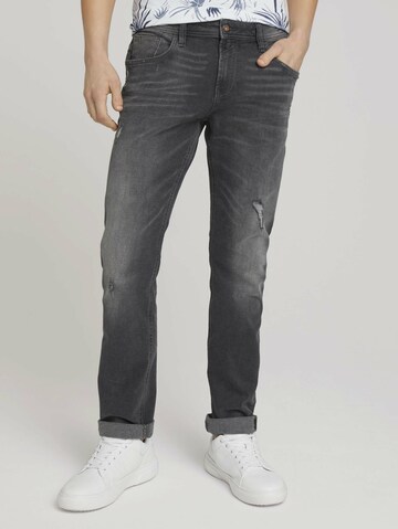 TOM TAILOR DENIM Jeans 'Aedan' in Grau: front