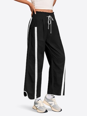 Imily Bela Loosefit Bukser i sort: forside