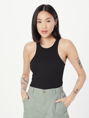 GUESS Top in Black: front