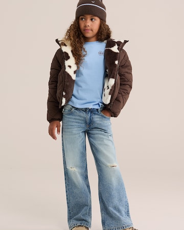WE Fashion Winter Jacket in Beige