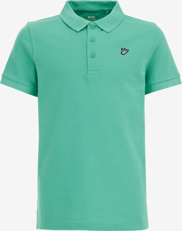 T-Shirt WE Fashion en vert : devant