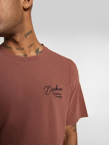 DICKIES Футболка в Коричневый