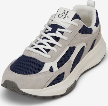 Baskets basses 'Louis' Marc O'Polo en gris : devant
