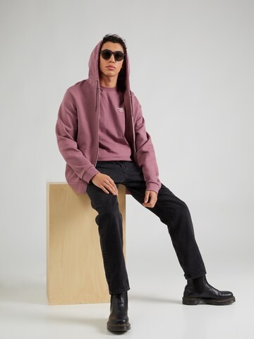 Iriedaily Zip-Up Hoodie in Purple