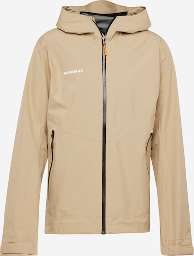 MAMMUT Outdoorjas 'Alto' in de kleur Beige / Wit, Productweergave