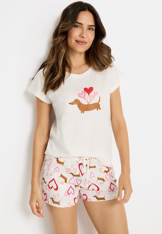 VIVANCE Kraťasy - Biela: predná strana