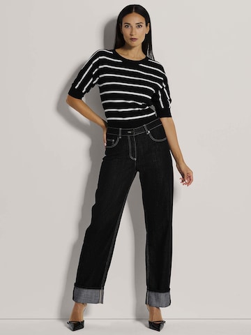 MADELEINE Loosefit Jeans in Zwart