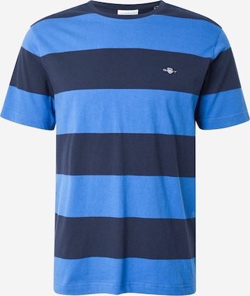 GANT Tričko – modrá: přední strana