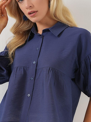 Bigdart - Blusa em azul